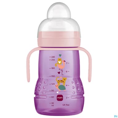 BIB MAM TRANSI FILLE SILIC 220ML