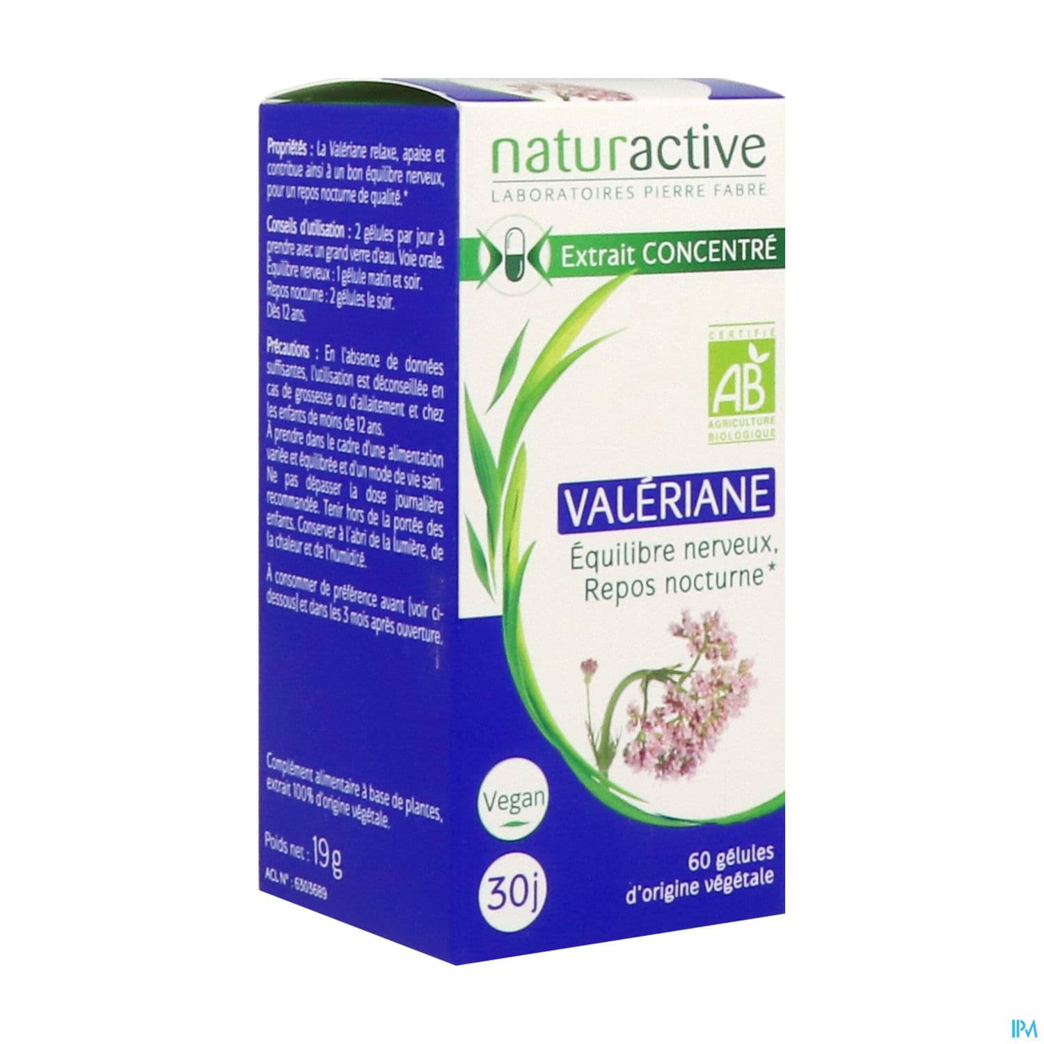 Naturactive Valeriane Bio Gelule 60