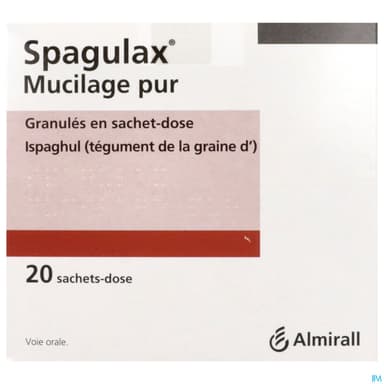 SPAGULAX MUCILAGE PUR SACHET 20