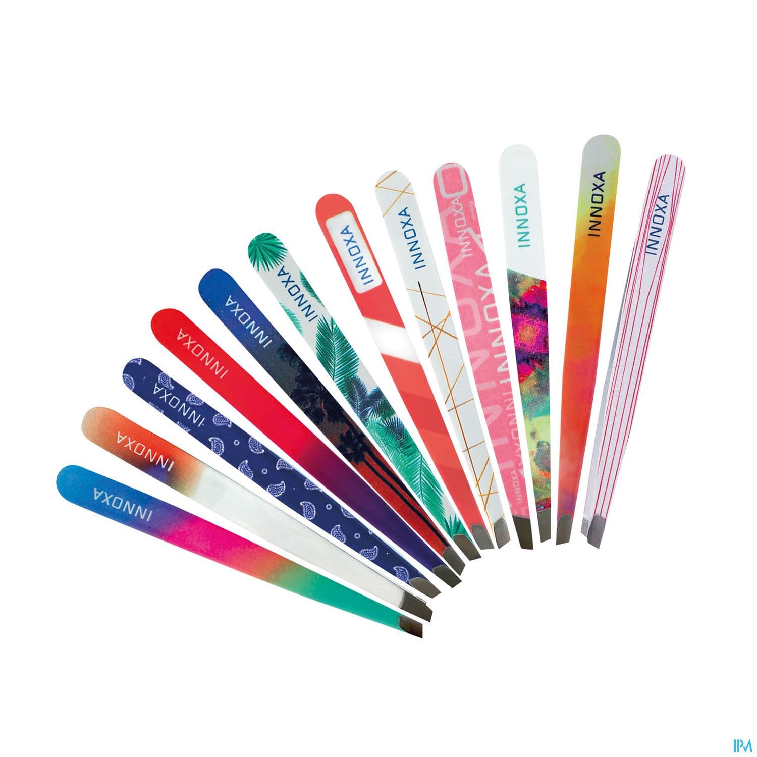 Innoxa Pince A Epiler Mors Biais Motif 9cm6