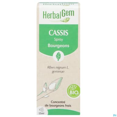 HERBALGEM CASSIS BIO SPR 15ML