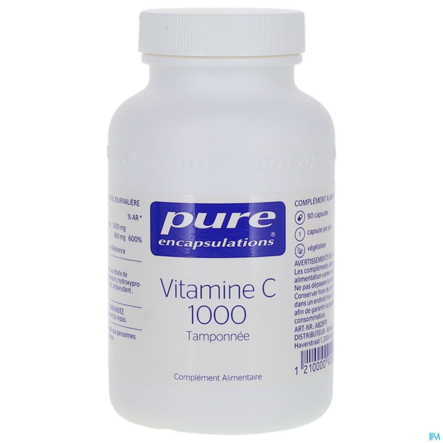 PURE ENCAPSULAT VIT C 1000 CAPS 90