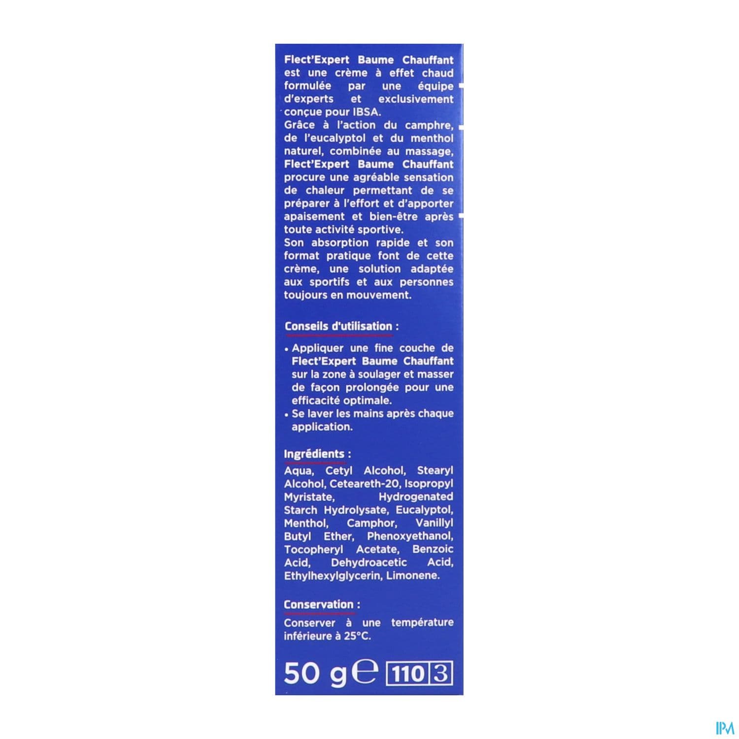 FLECT'EXPERT BAUME CHAUFFANT 50G