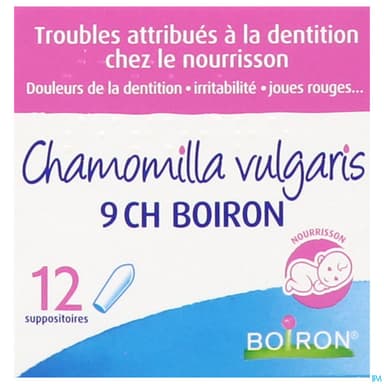 CHAMOMILLA VULG 9CH BOIRON SUP 12