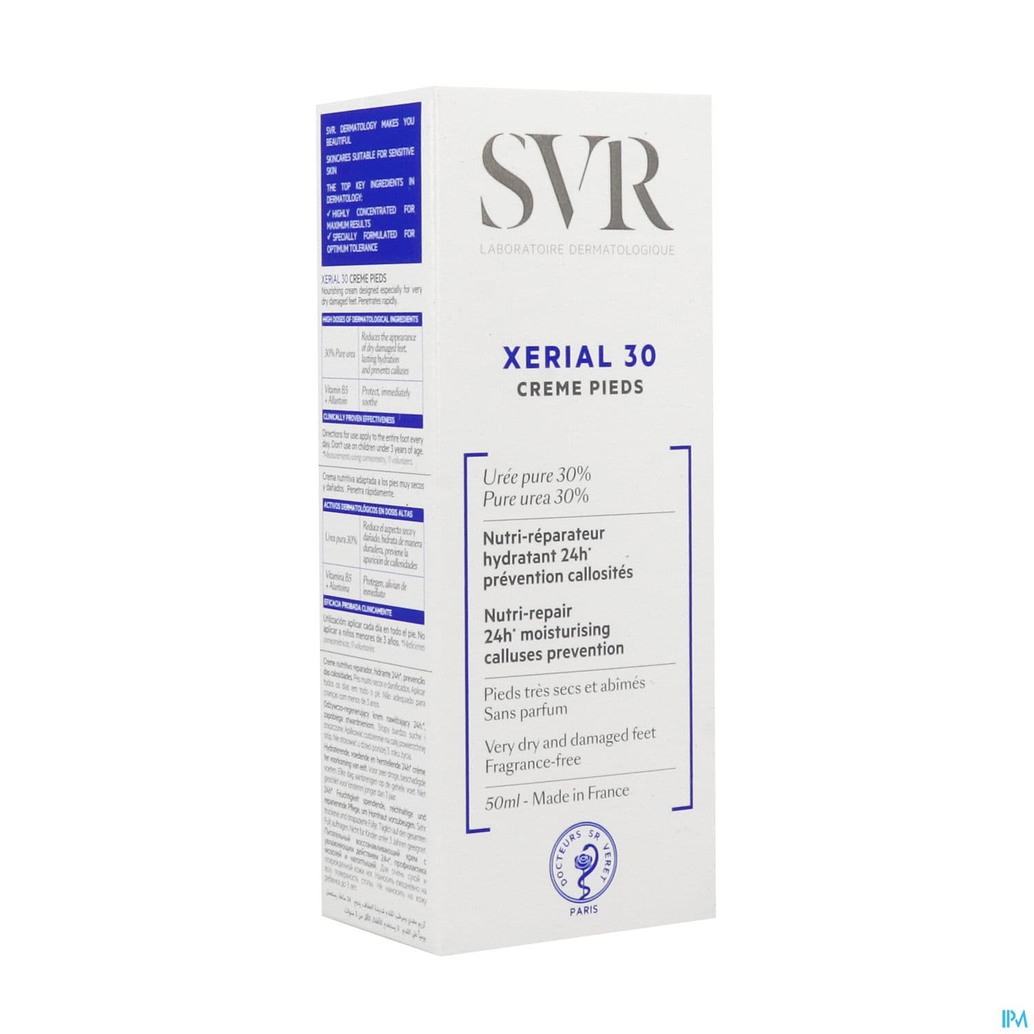 Svr Xerial 30 Creme Pieds Secs Tres Abimes 50ml