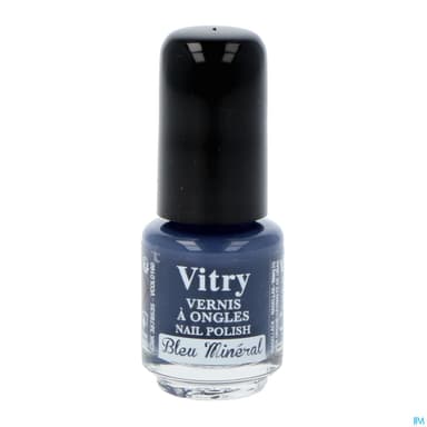 VITRY MINI VERNIS BLEU MINERAL 4ML