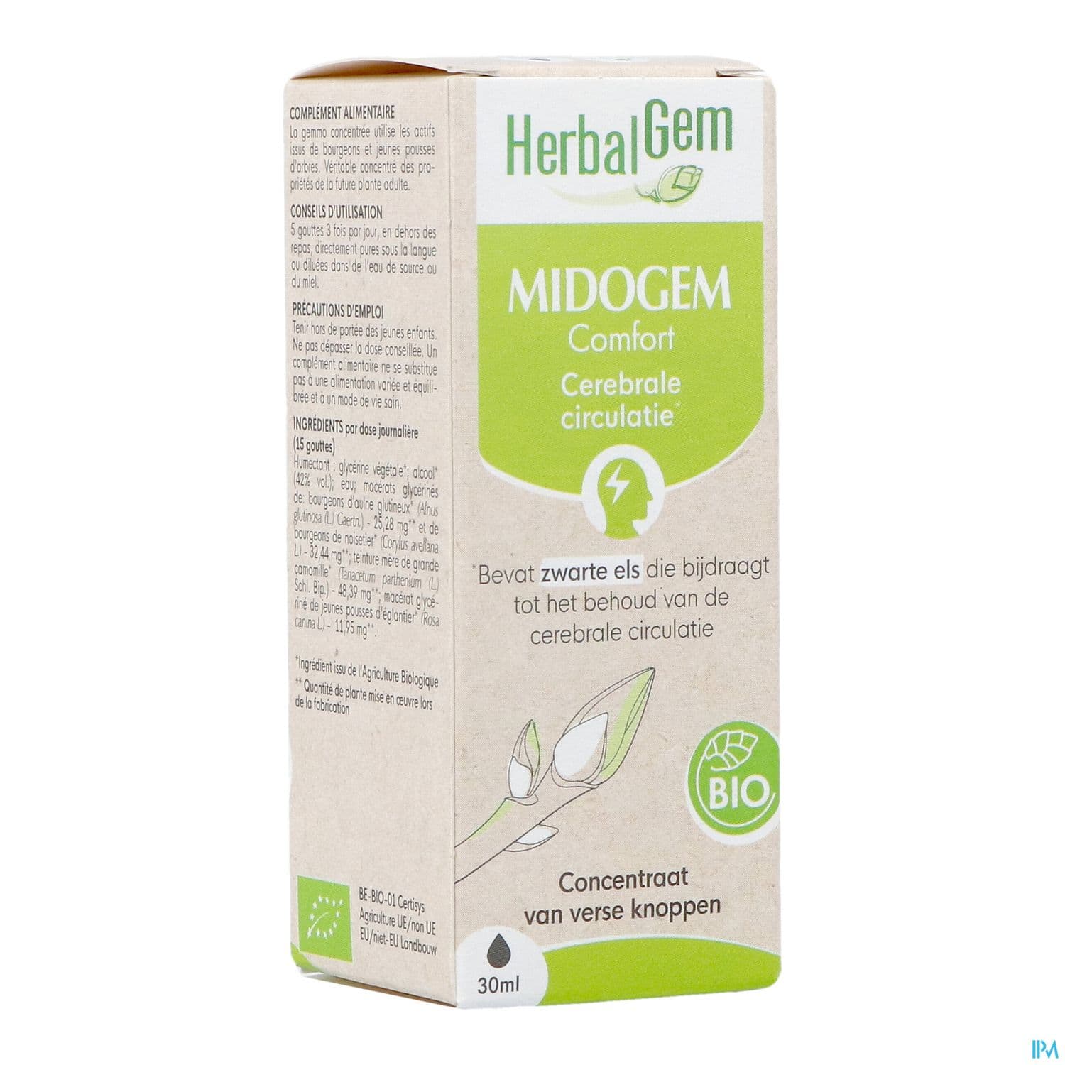 HERBALGEM MIDOGEM CONFORT BIO 30ML