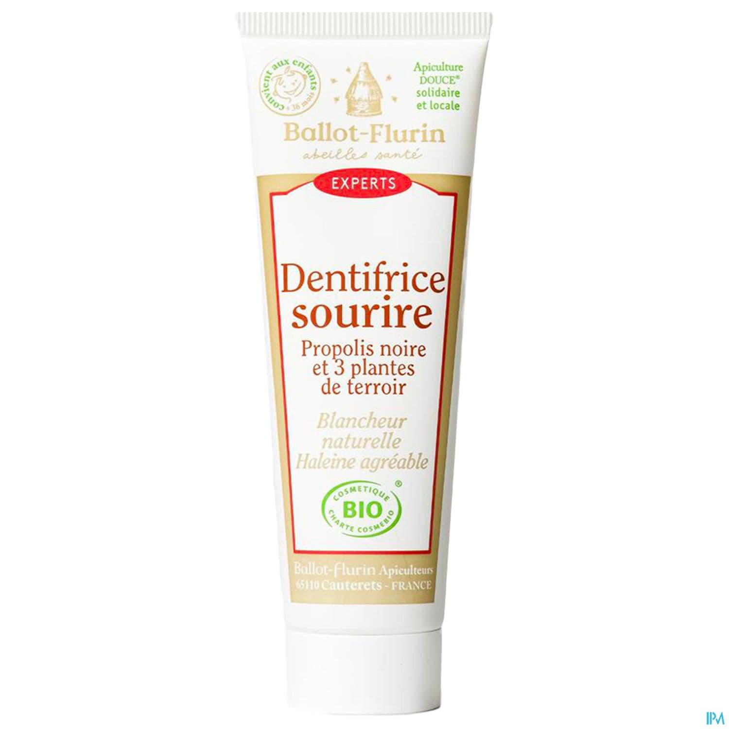 Ballot Flurin Dentifrice Sourire Blancheur 50ml