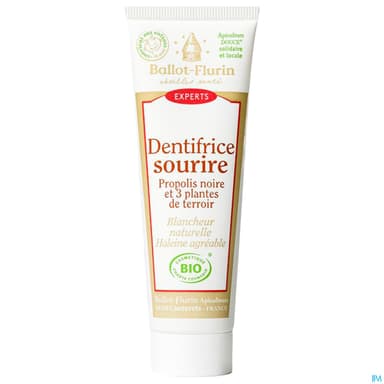 Ballot Flurin Dentifrice Sourire Blancheur 50ml
