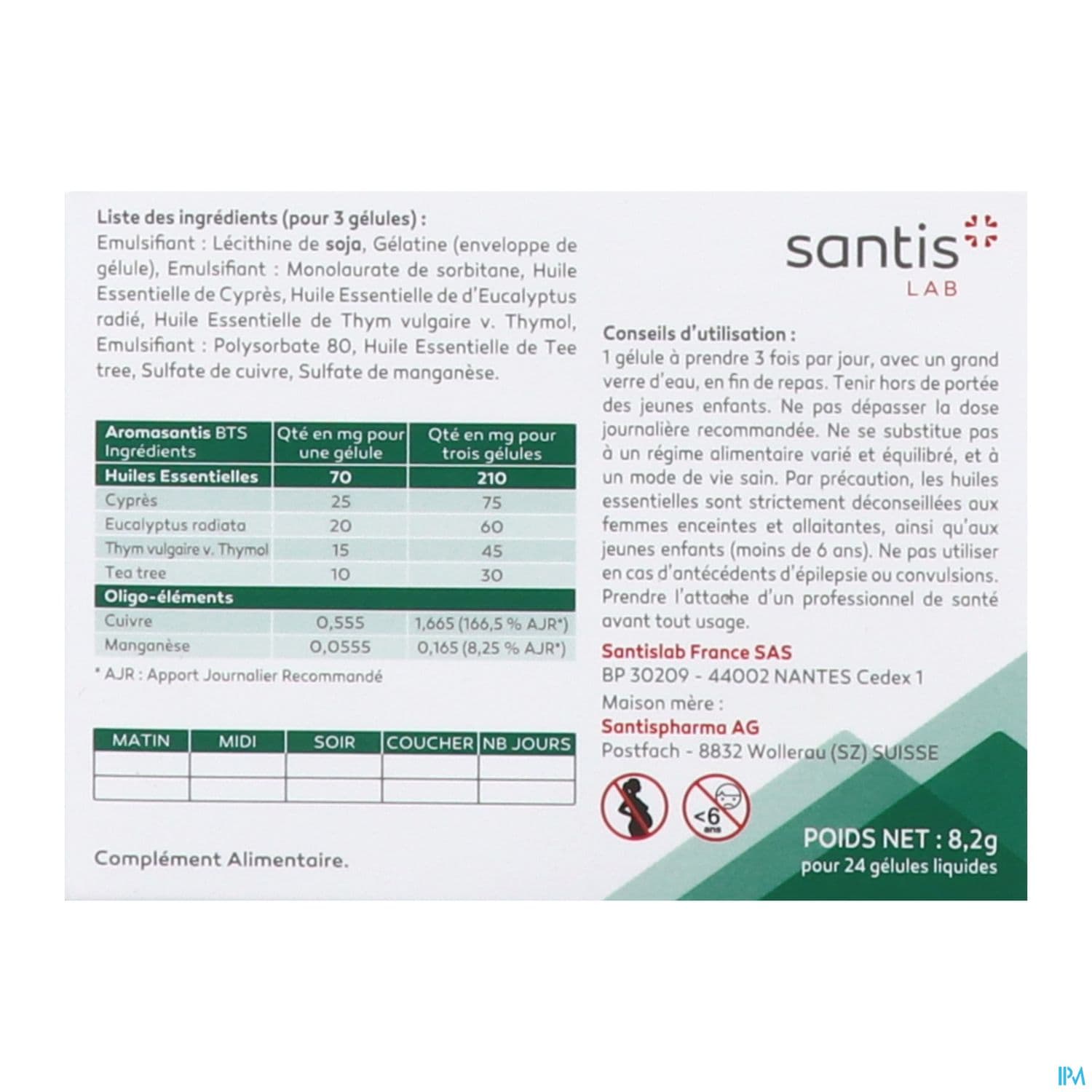 AROMASANTIS BTS GELU LIQ 24