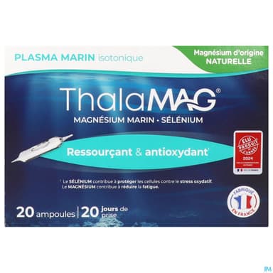 Thalamag Plasma Marin Boite De 20 Ampoules