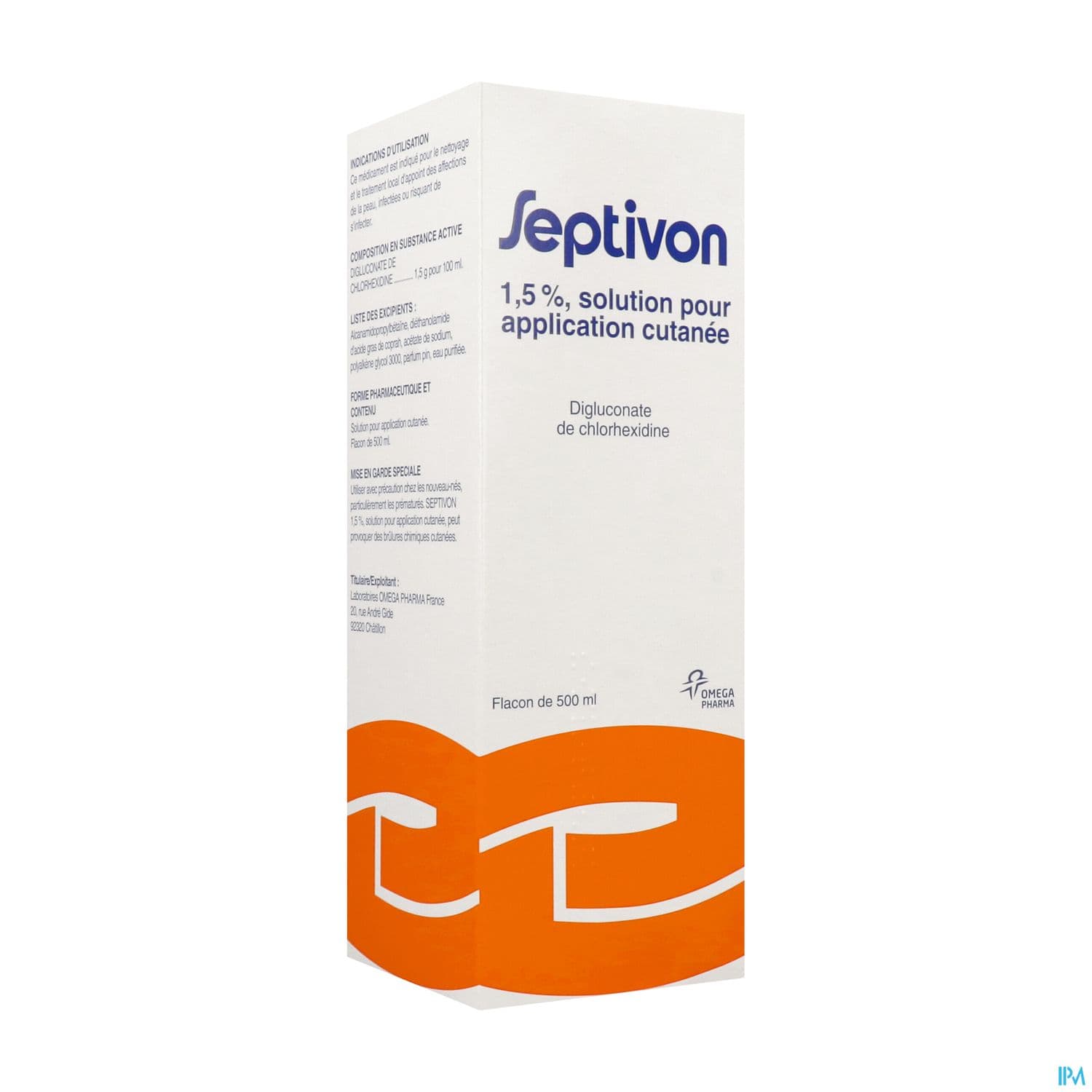 SEPTIVON 1,5% SOL EXT 500ML