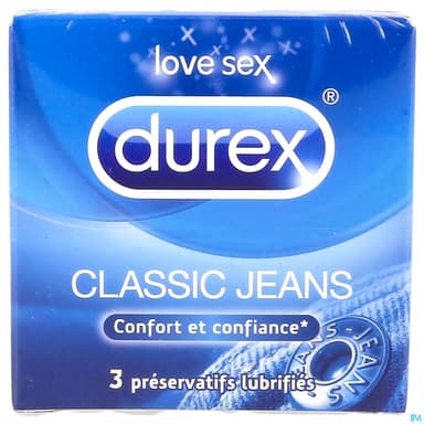 Durex Classic Jeans Preservatif 3