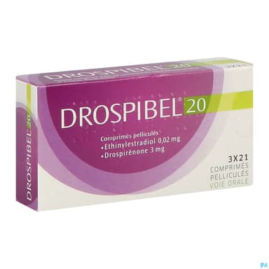 Drospibel 20mcg/3mg Comprime 21 X3