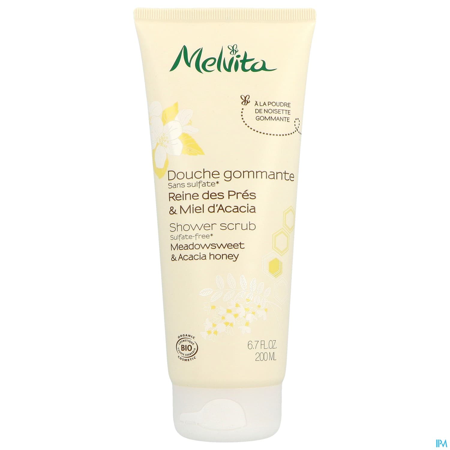 MELVITA GEL DOUCH GOMMANTE 200ML