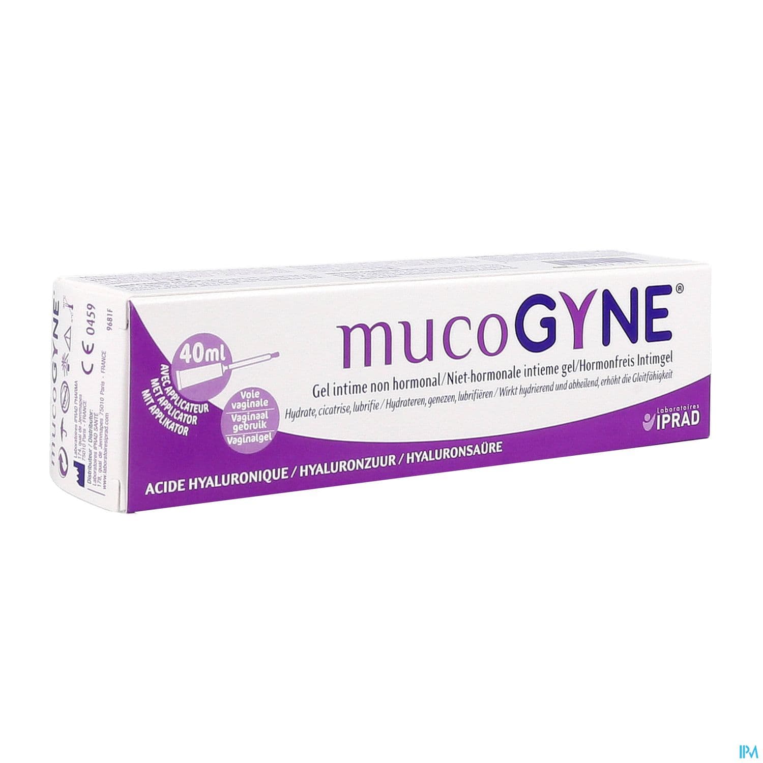 MUCOGYNE GEL INT NON HORMO AC HYALU T/40ML