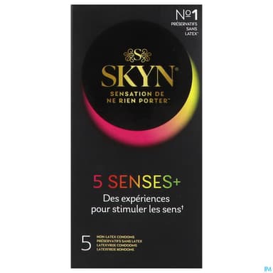 PRESERV MANIX SKYN 5 SENSES+ 5