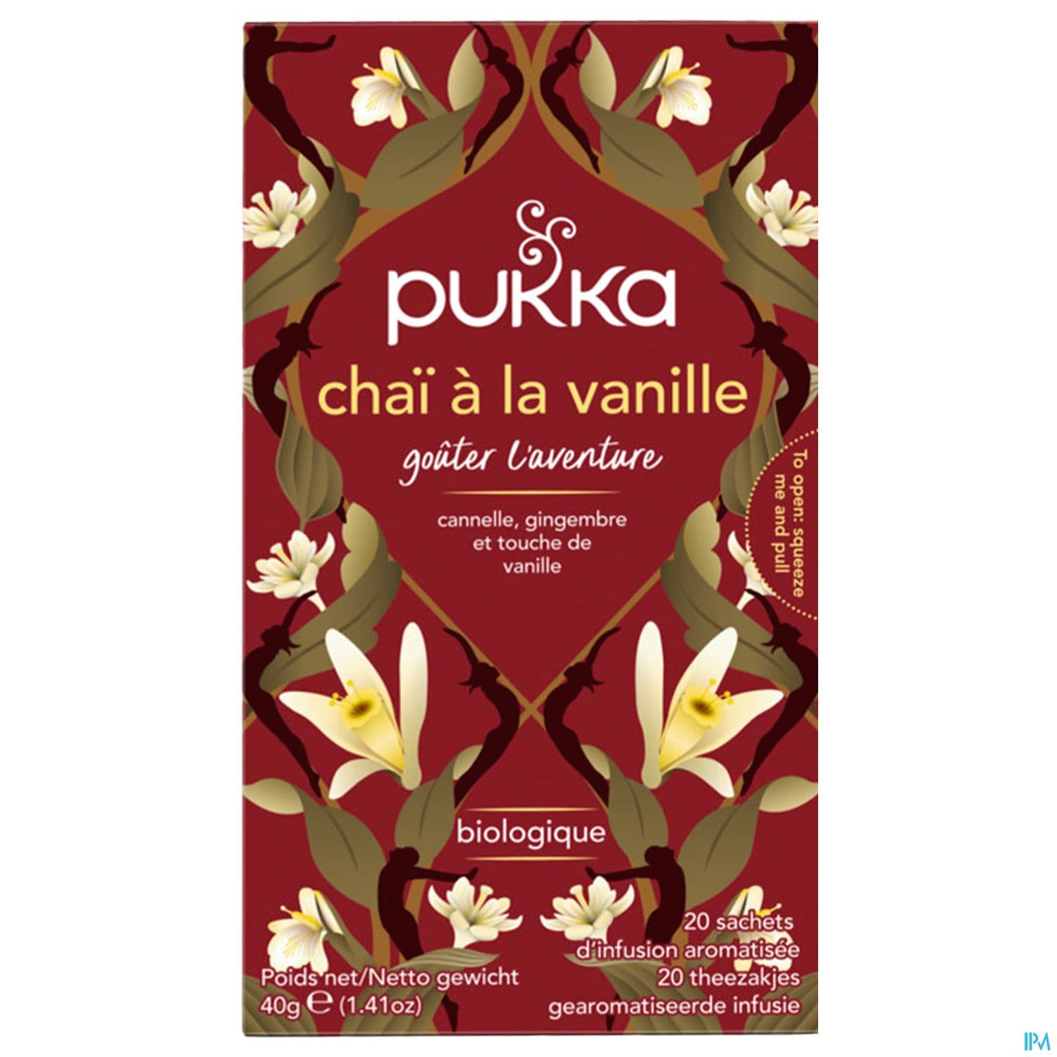 Pukka Infusion Chai Vanille Bio Infusette 2g 20