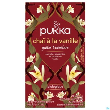 Pukka Infusion Chai Vanille Bio Infusette 2g 20