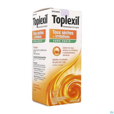 TOPLEXIL 0,33MG/ML SOL S/S 150ML