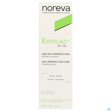 Exfoliac Nc Gel Soin Antiacneique 30ml