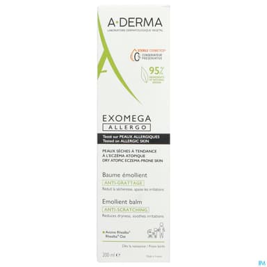 A-DERMA EXOMEGA ALLERGO 200ML