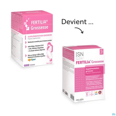 ISN FERTILIA GROSSESSE CAPS 90