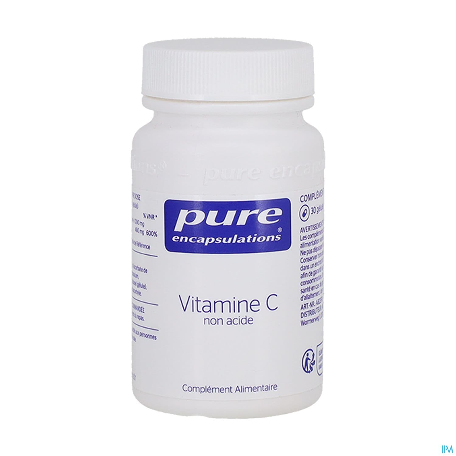 PURE ENCAPSULAT VIT C 1000 CAPS 30