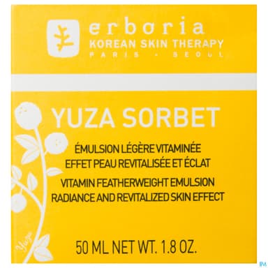 ERBORIAN YUZA SORBET JOUR 50ML
