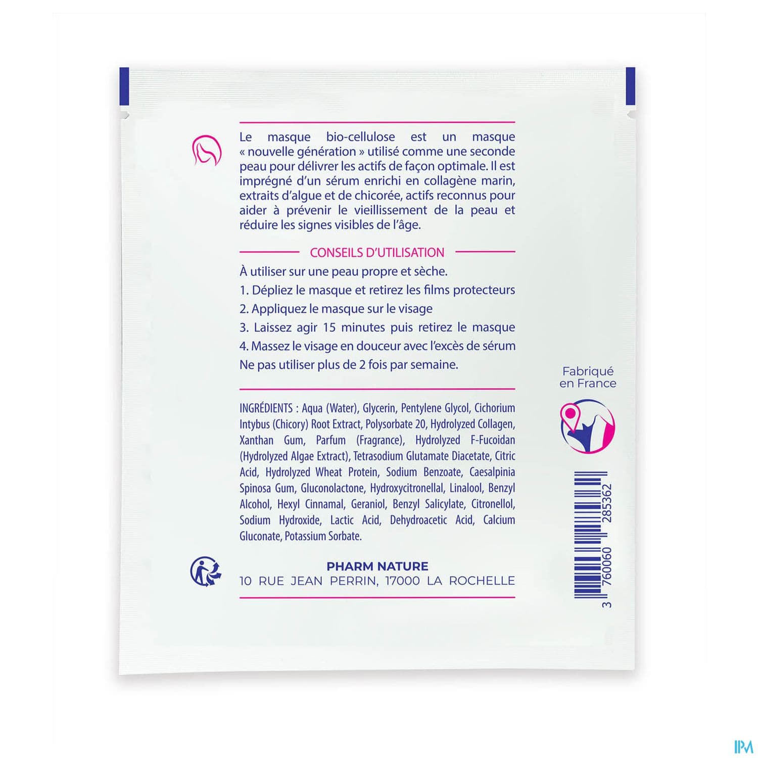 PHARM NAT MASQ VIS COLLAGEN MARIN