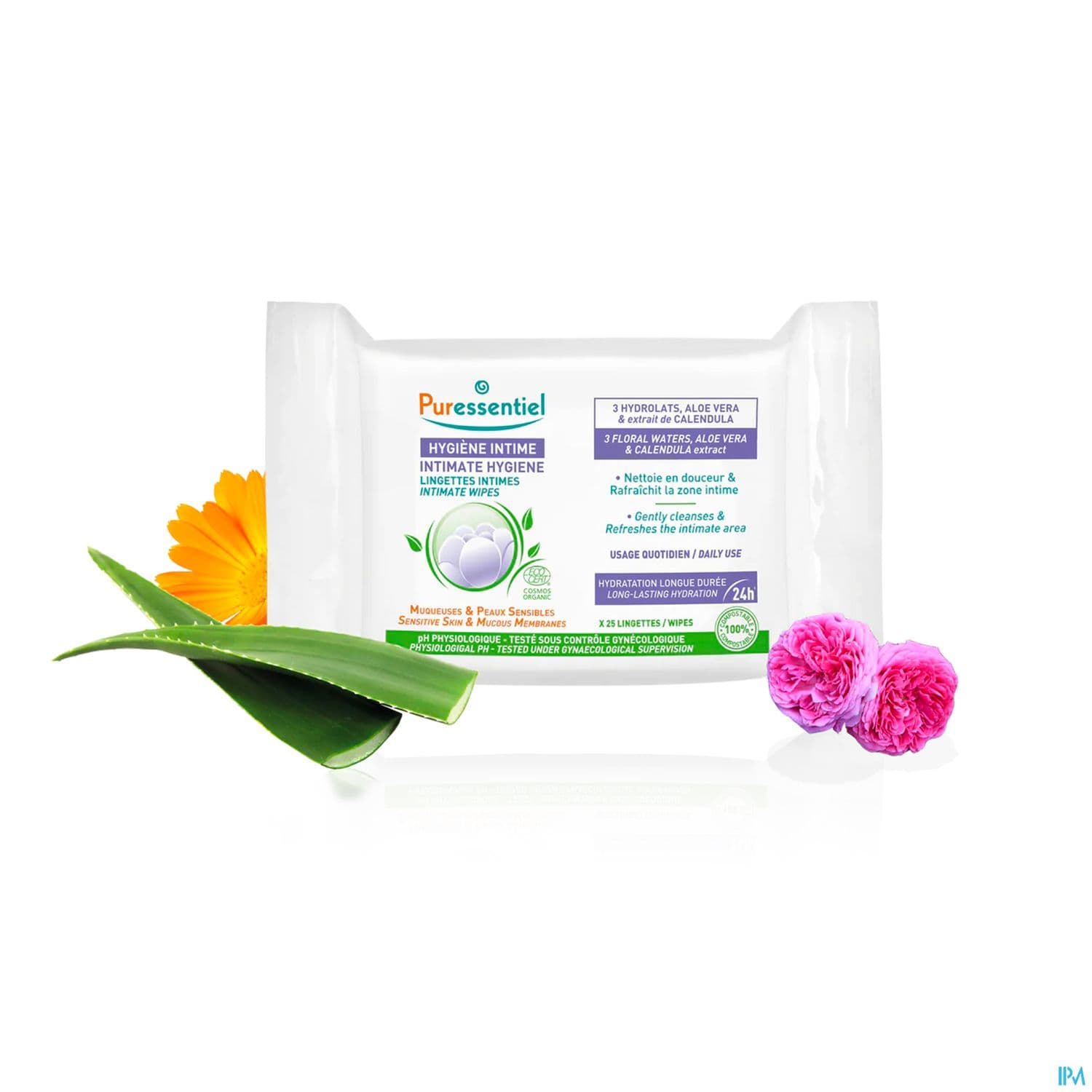 PURESSENTIEL LINGET INTIME BIO X25