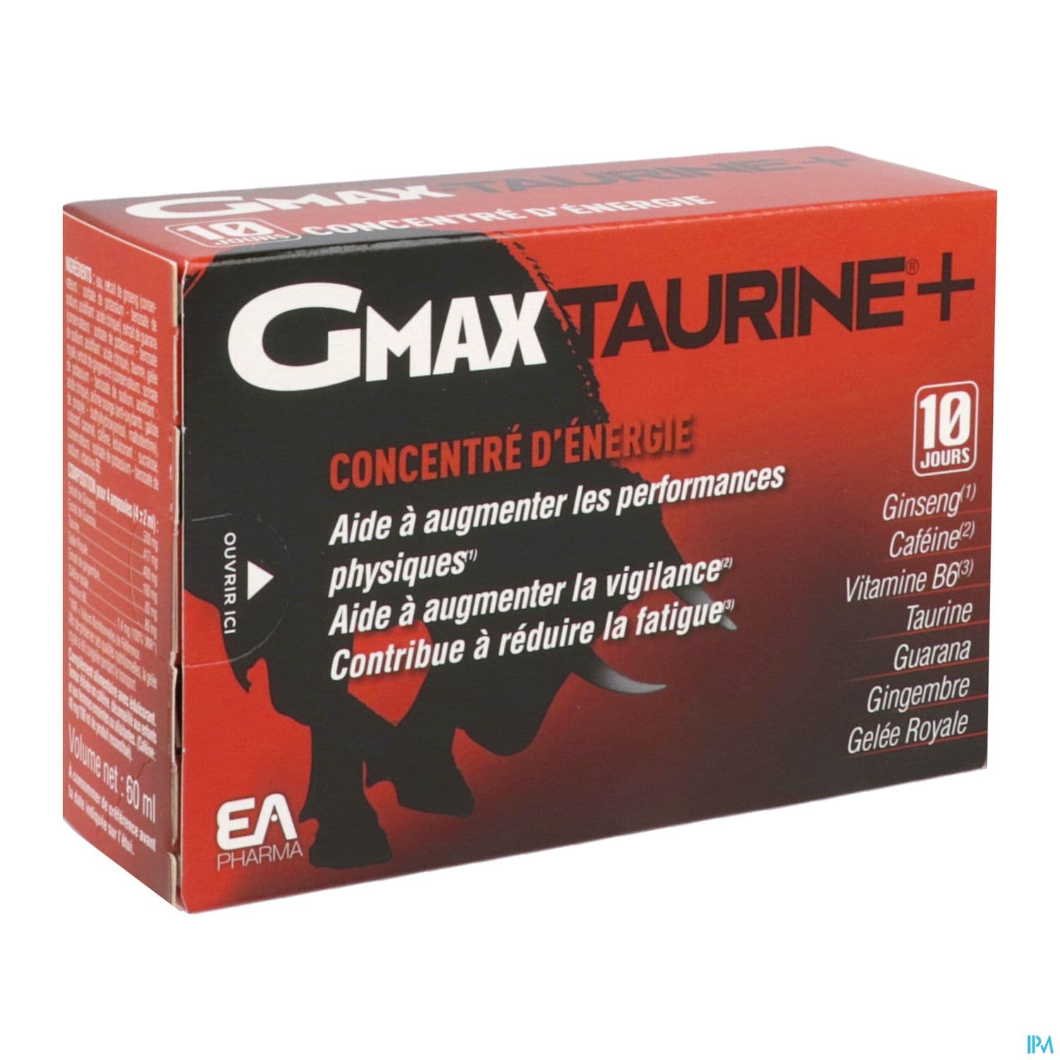 GMAX-TAURINE AMP BUV 2ML 30