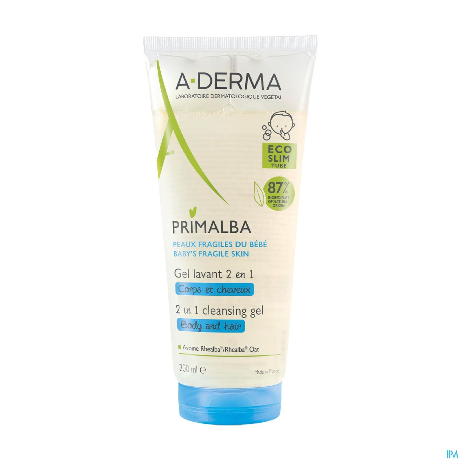 A-DERMA PRIMALBA GEL LAV 2EN1 200