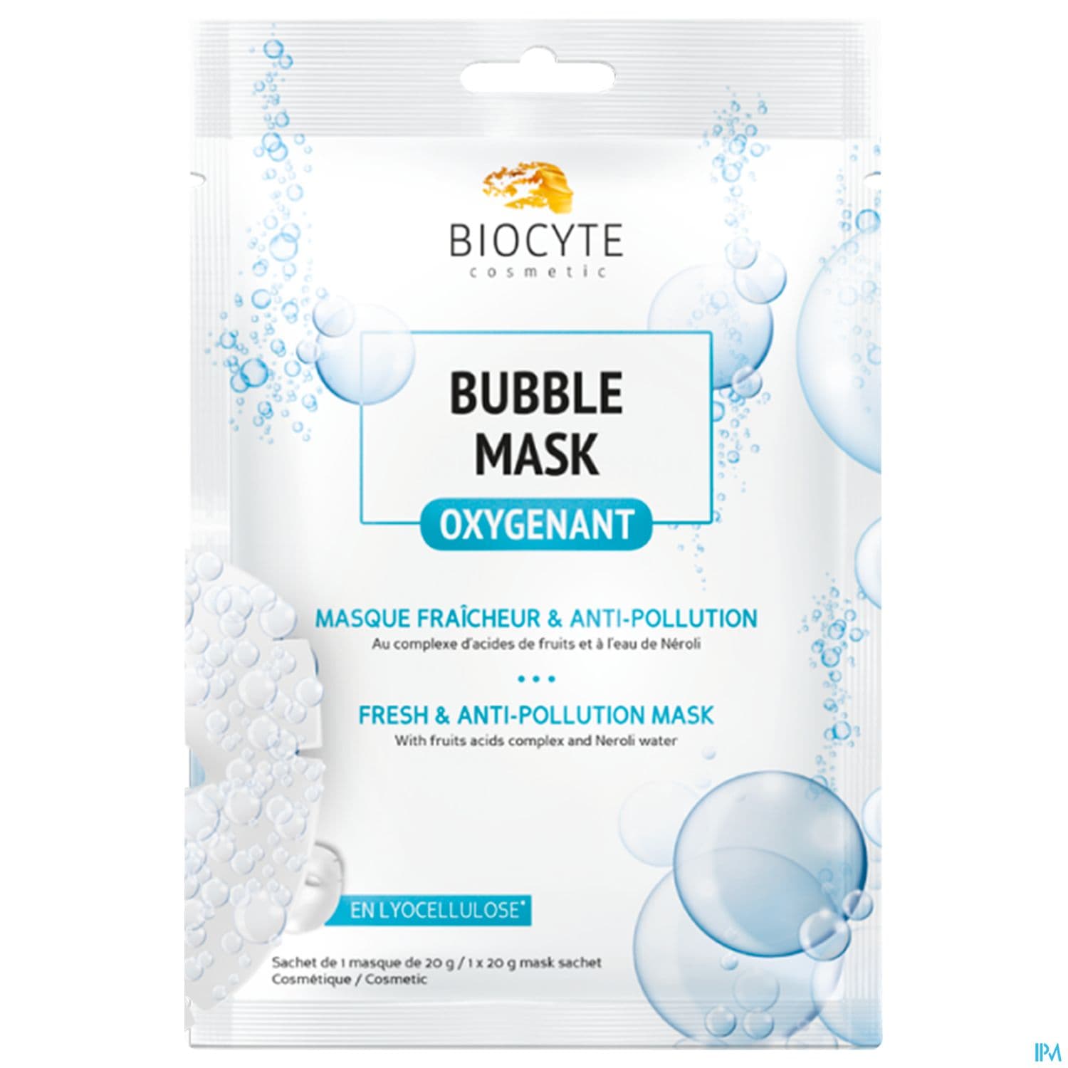 BIOCYTE BUBBLE MASK OXYGENANT X1