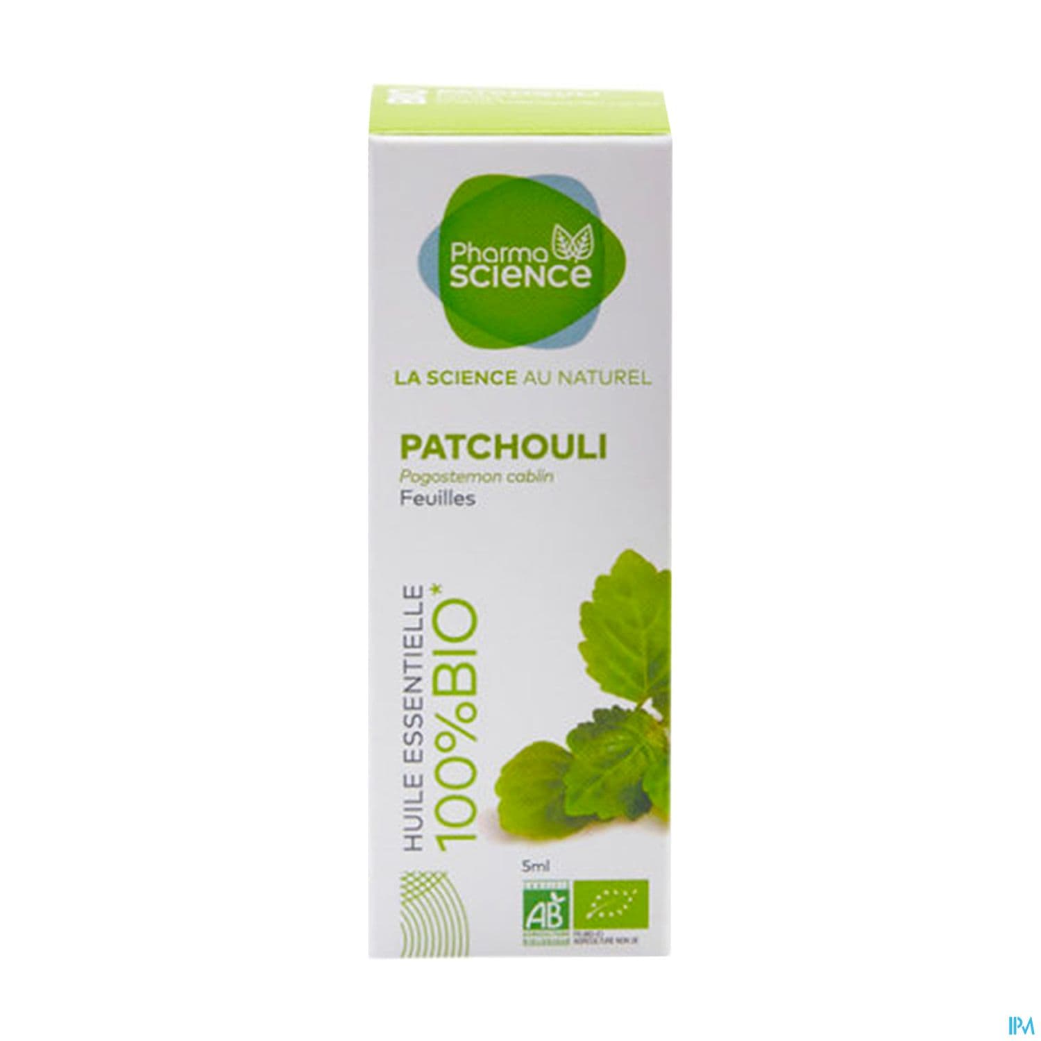 Pharmascience Huile Essentielle Patchouli Bio 5ml — Pharmacie du Pilori