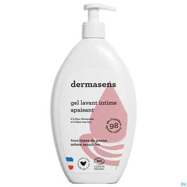 Marque Verte Dermasens Gel Lavant Intime Apaisant Bio 500ml