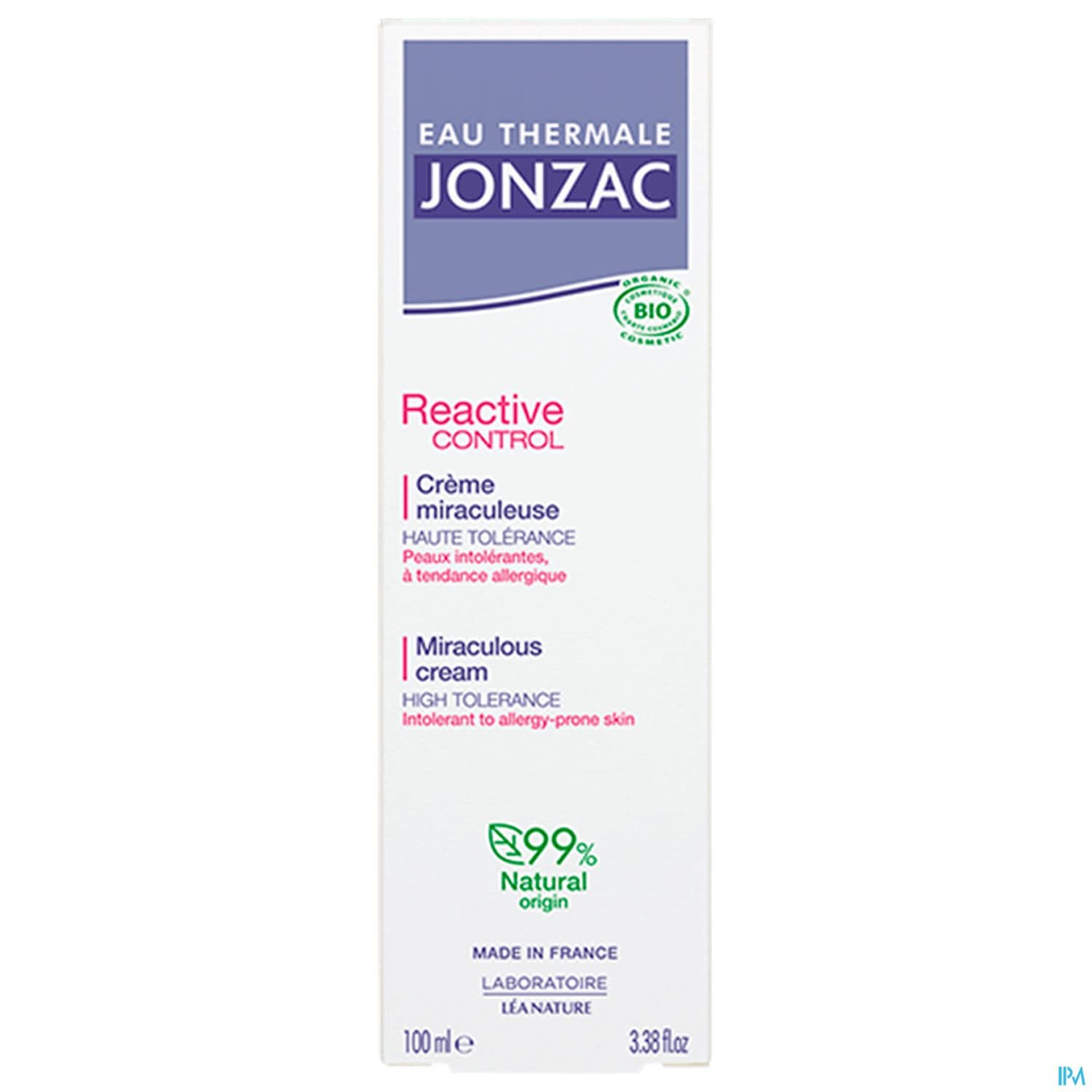 JONZAC REAC CONTR CR MIRACL 100ML