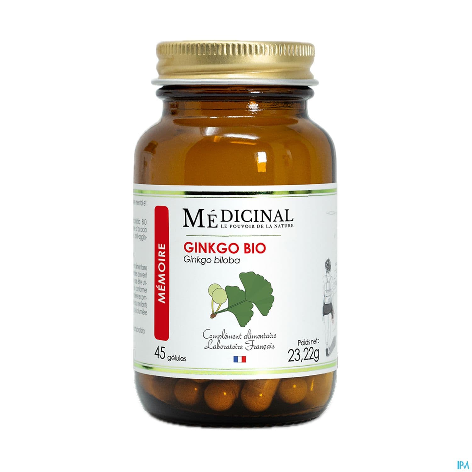 Medicinal Ginkgo Bio Gelule 45