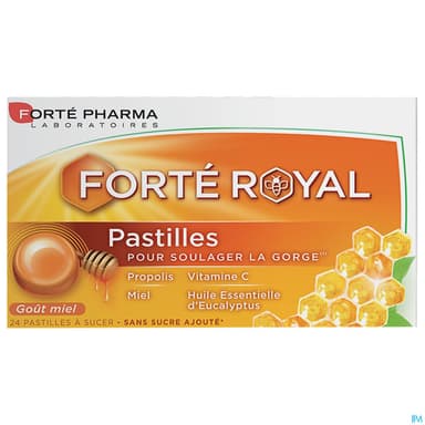 FORTE ROYAL PASTILLE MIEL 24