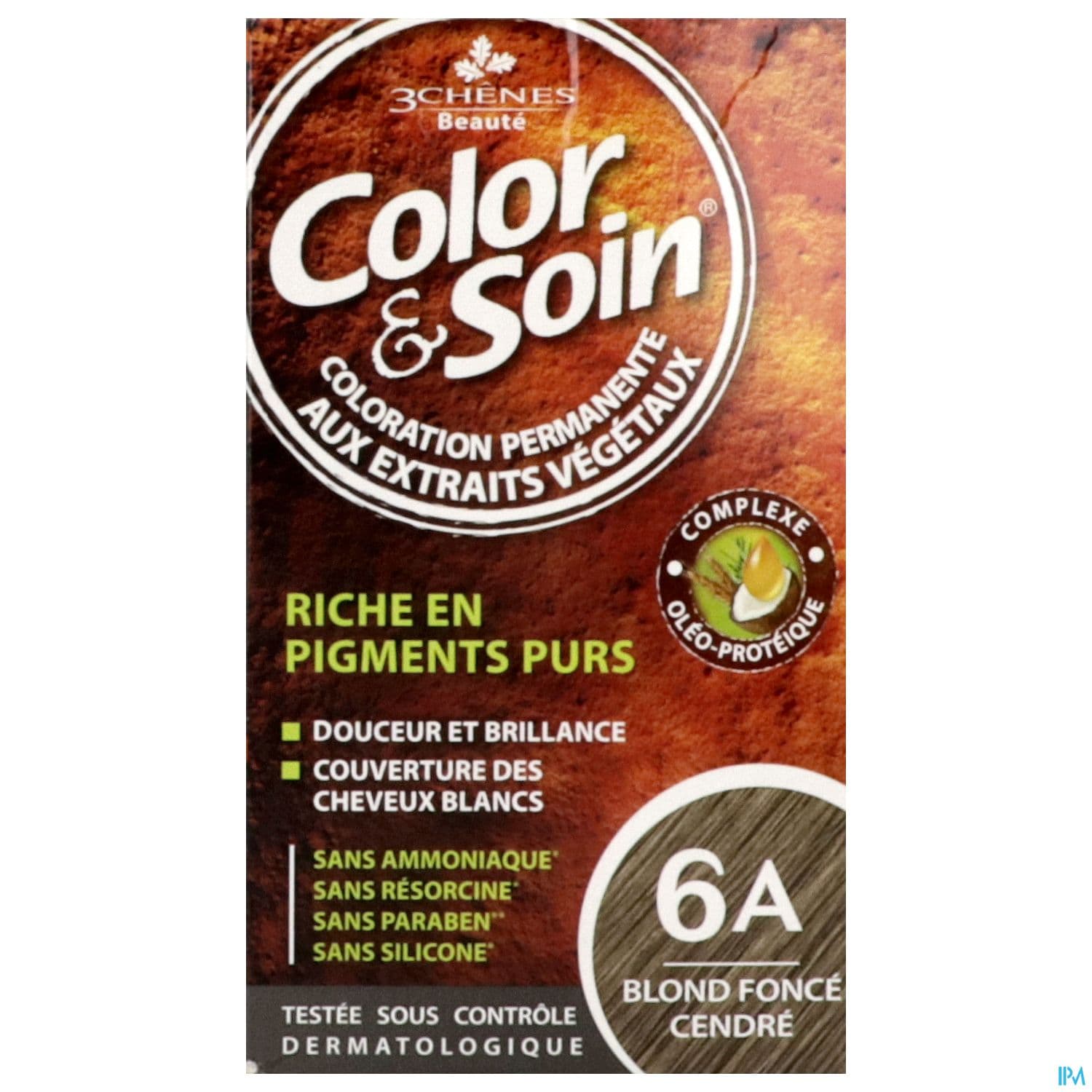 3 CHENES COLOR/SOIN BL FON CEND 6A