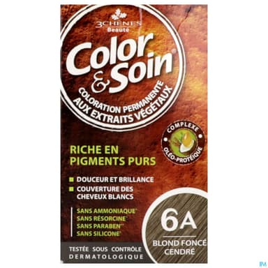 3 CHENES COLOR/SOIN BL FON CEND 6A