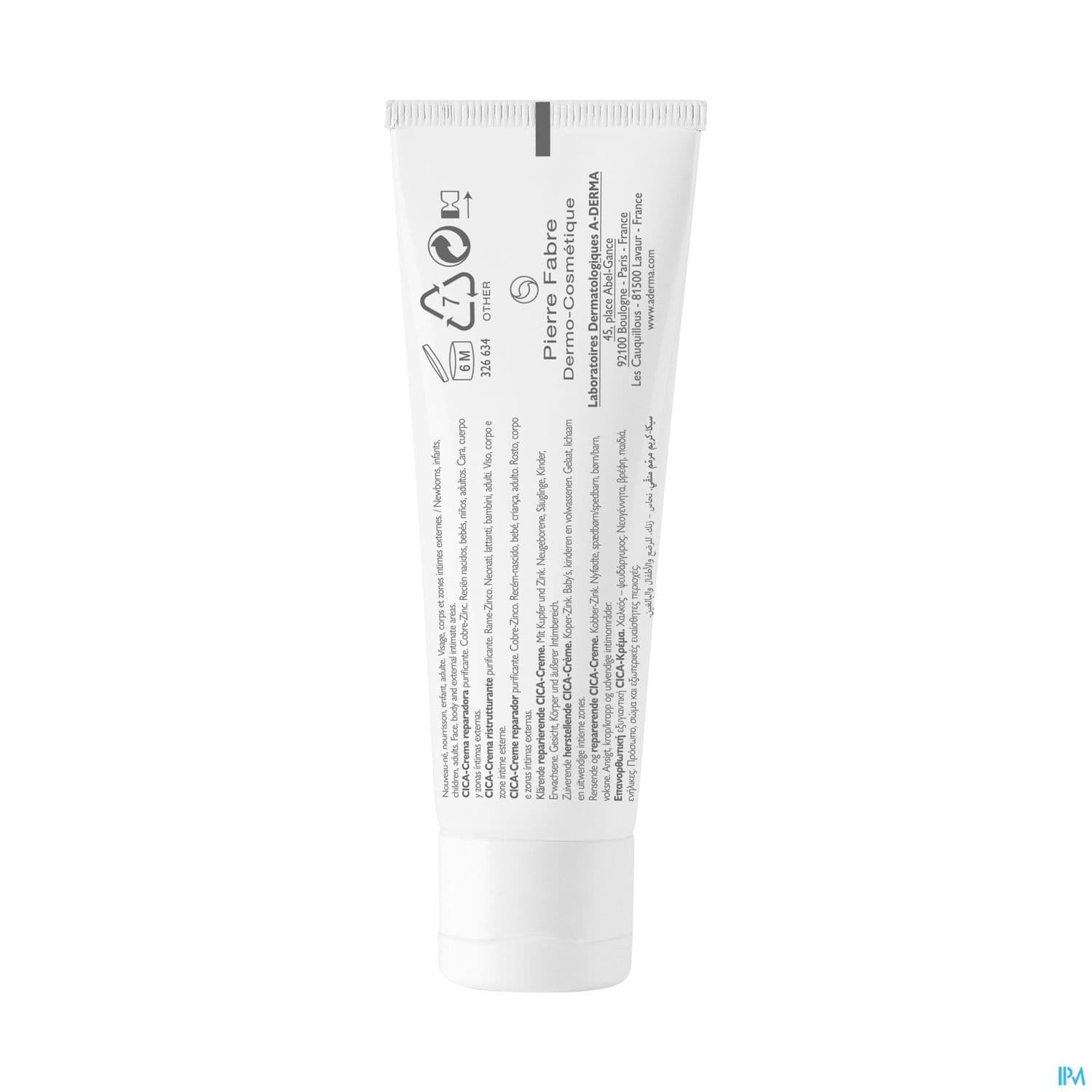 A-DERMA DERMALIBOUR+ CICA CR REP50