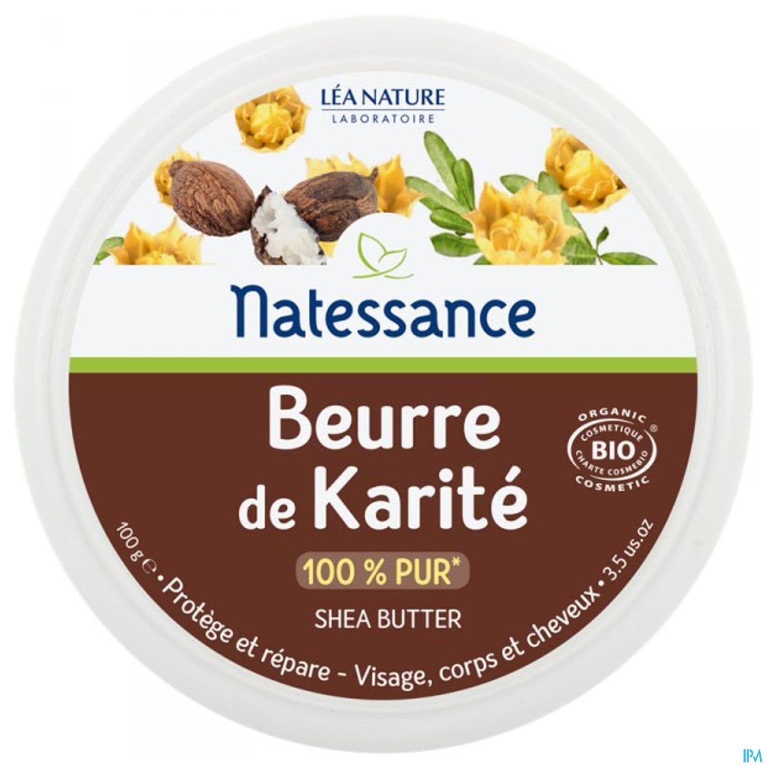 NATESSANCE BEURRE KARITE BIO 100G