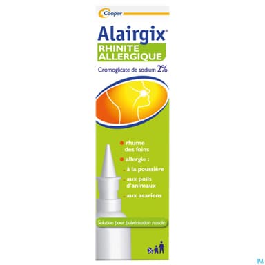 Alairgix Rhinite Allergique 2% Solution Pulverisation Nasal 15ml