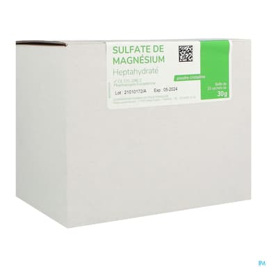 Cooper Sulfate Magnesium 30g Sachet 20