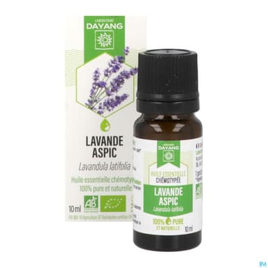 Dayang Huile Essentielle Lavande Aspic Bio 10ml