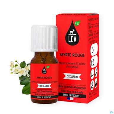 Lca Huile Essentielle De Myrte Rouge Bio 10ml