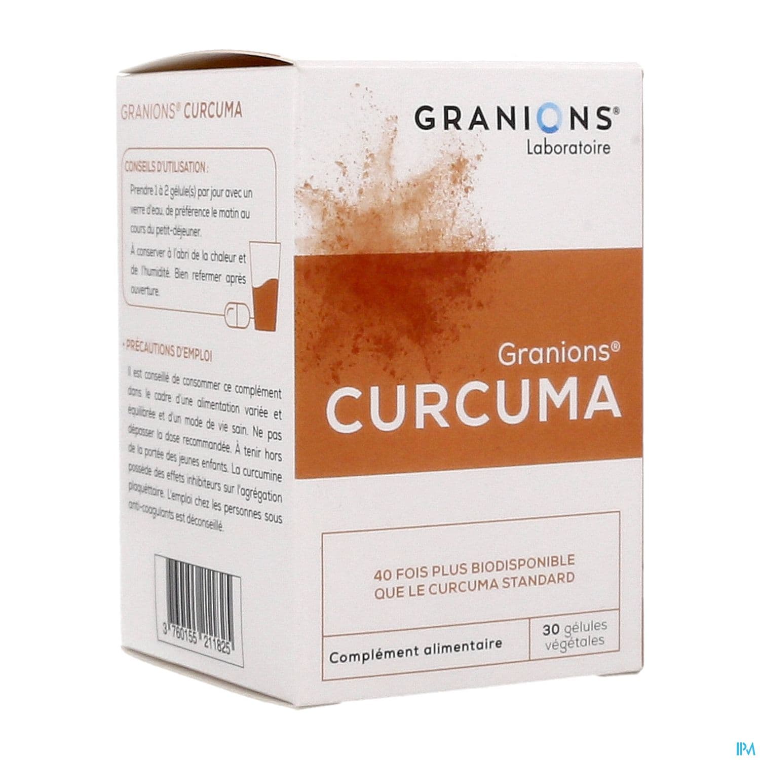 Granions Curcuma Gelule 30