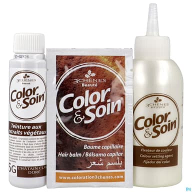 3 CHENES COLOR/SOIN CHAT CL DORE5G