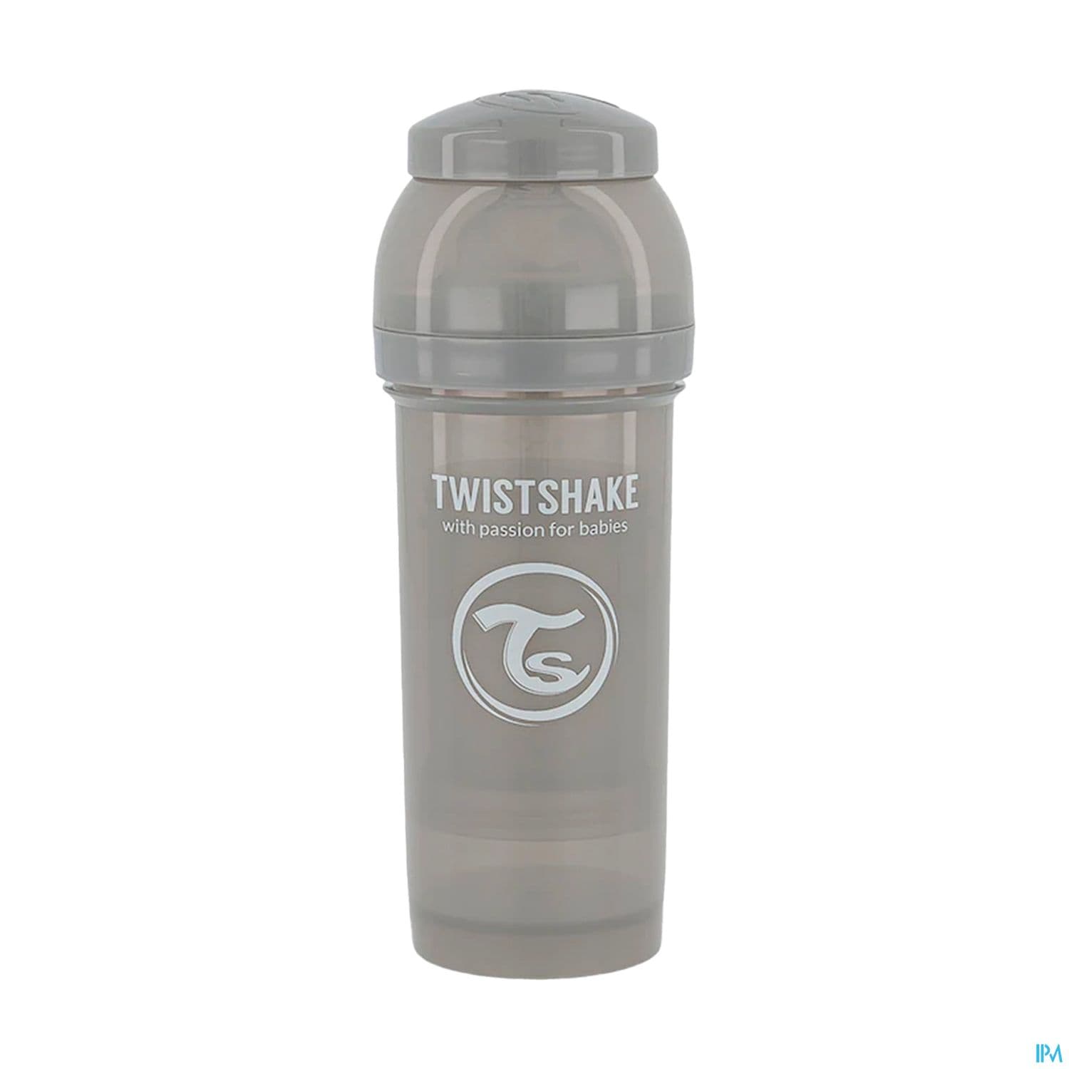 TWISTSHAKE BIB 260ML GRIS PAST 2M+